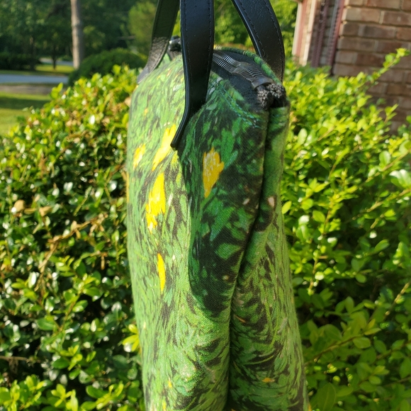 Akris Buttercup Print Tote w/ Leather Handles - Picture 3 of 11
